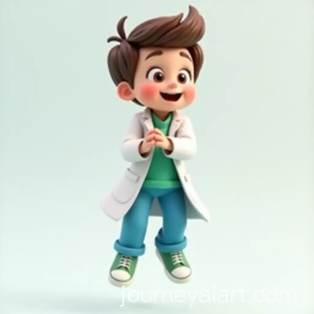 Little-Boy-Dressed-as-a-Doctor-Jumping-in-3D-Animation