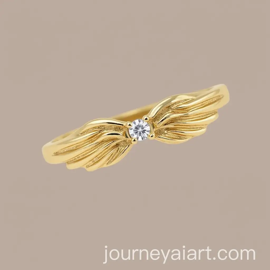 Celestial-Winged-Pendant-with-Gemstone-and-Sparkling-Detailing