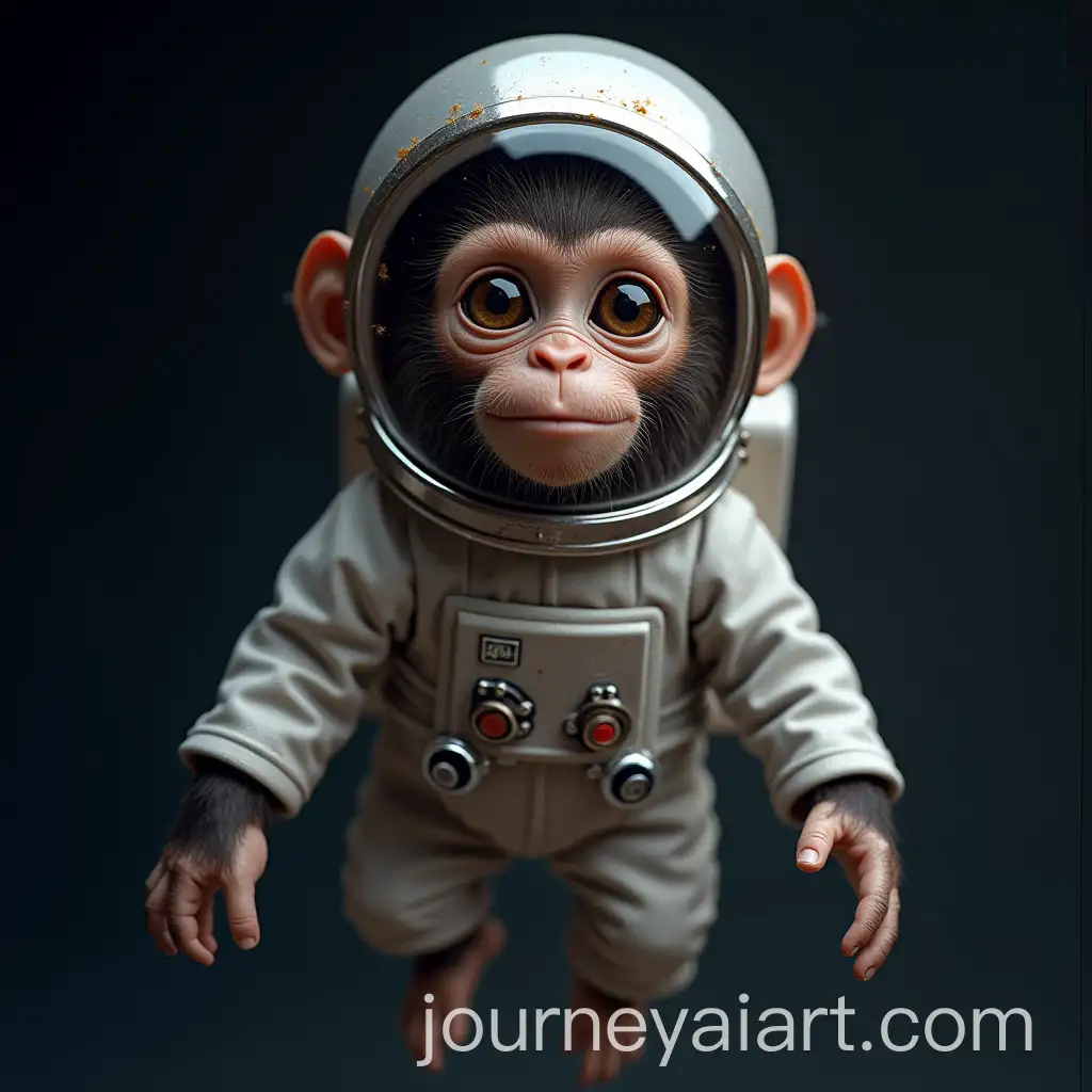 Curious-Monkey-in-Astronaut-Suit-Floating-in-Space