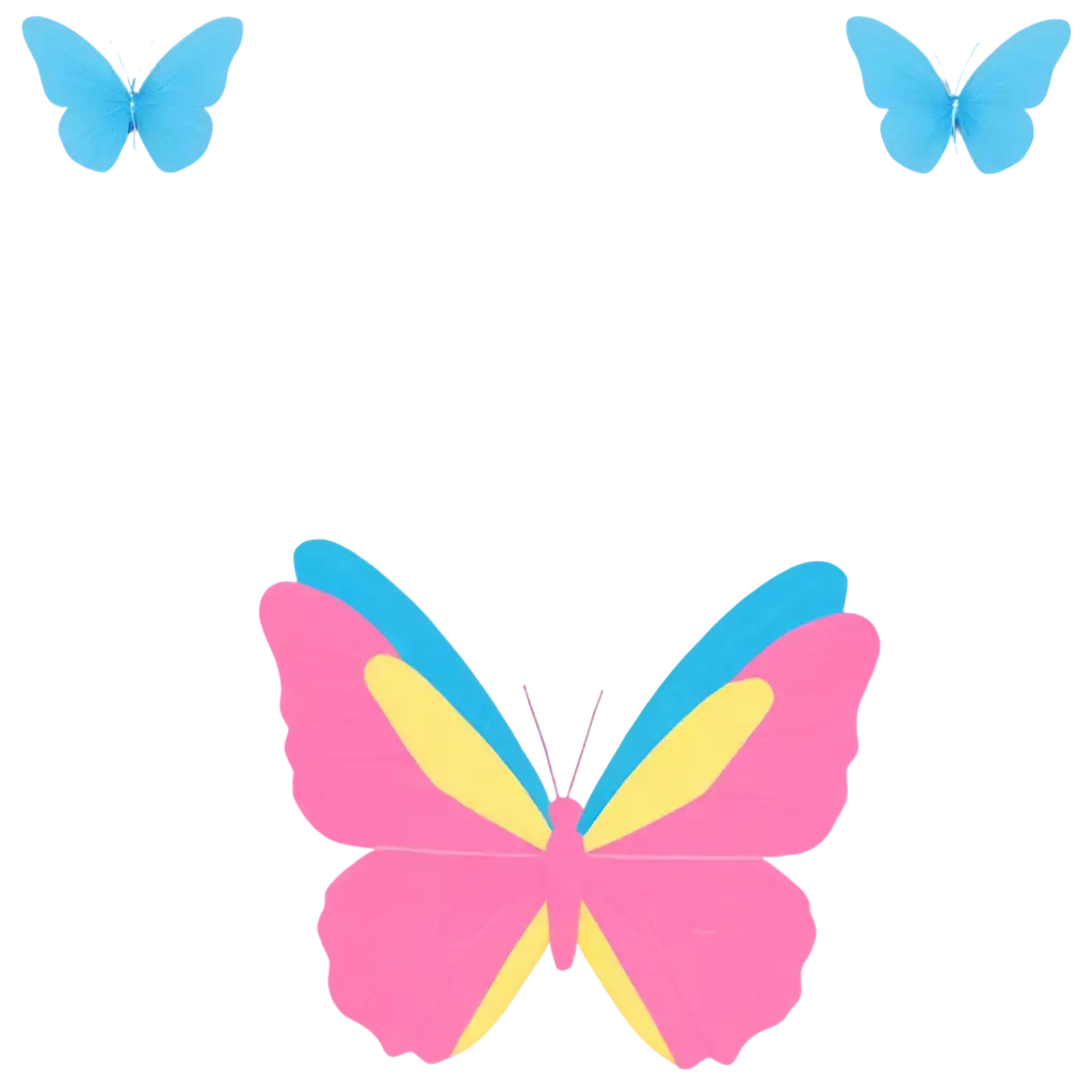 Stunning-Butterfly-PNG-Vibrant-Colors-of-Pink-Yellow-and-Light-Blue