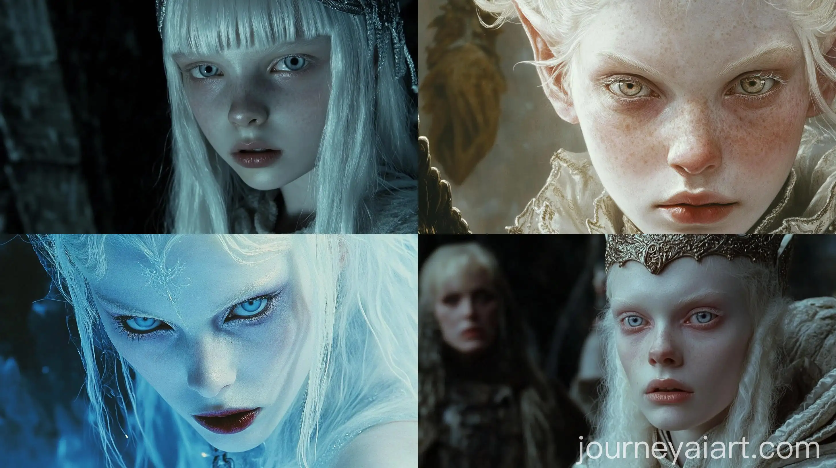 Albino-Princess-with-Ethereal-Albino-Eyes-and-Hair-in-Dark-Fantasy-Illustration