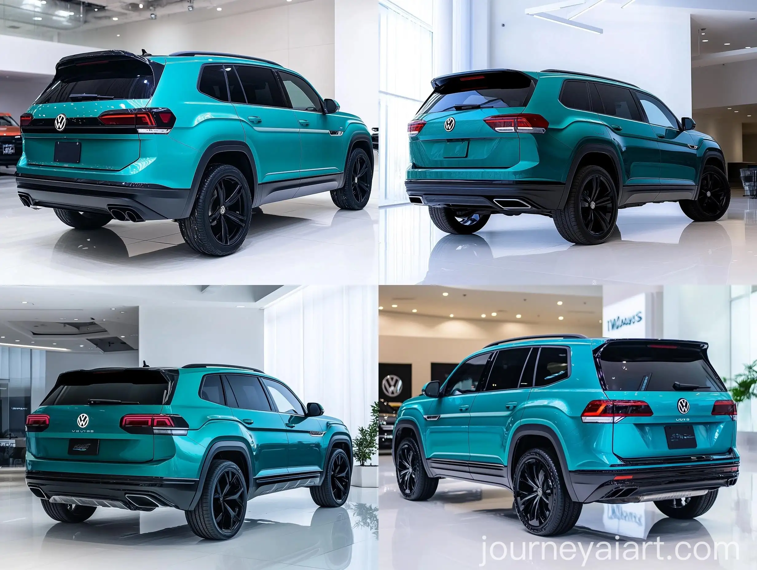 2025-Volkswagen-Atlas-in-Blue-Green-with-Futuristic-Design