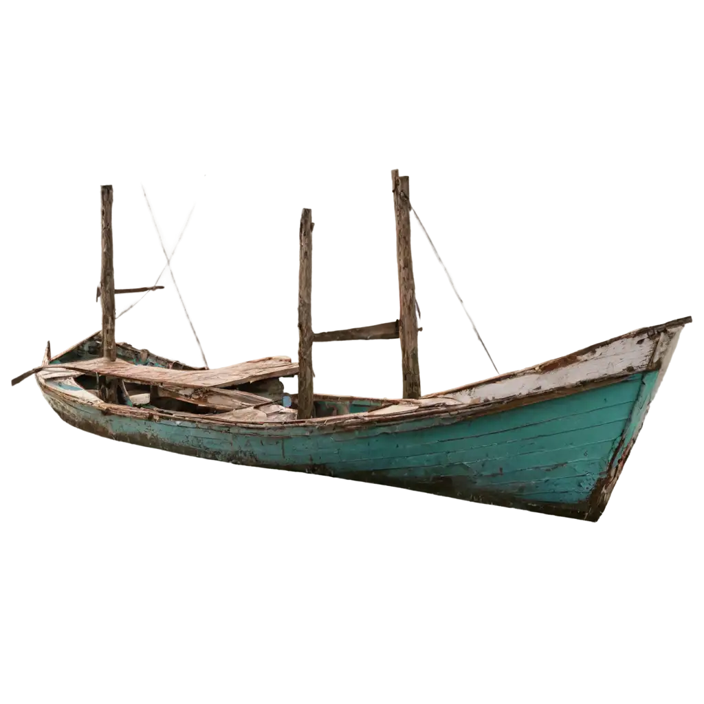 Old-Boat-PNG-Image-Perfect-for-Vintage-Maritime-Designs-and-Creative-Projects