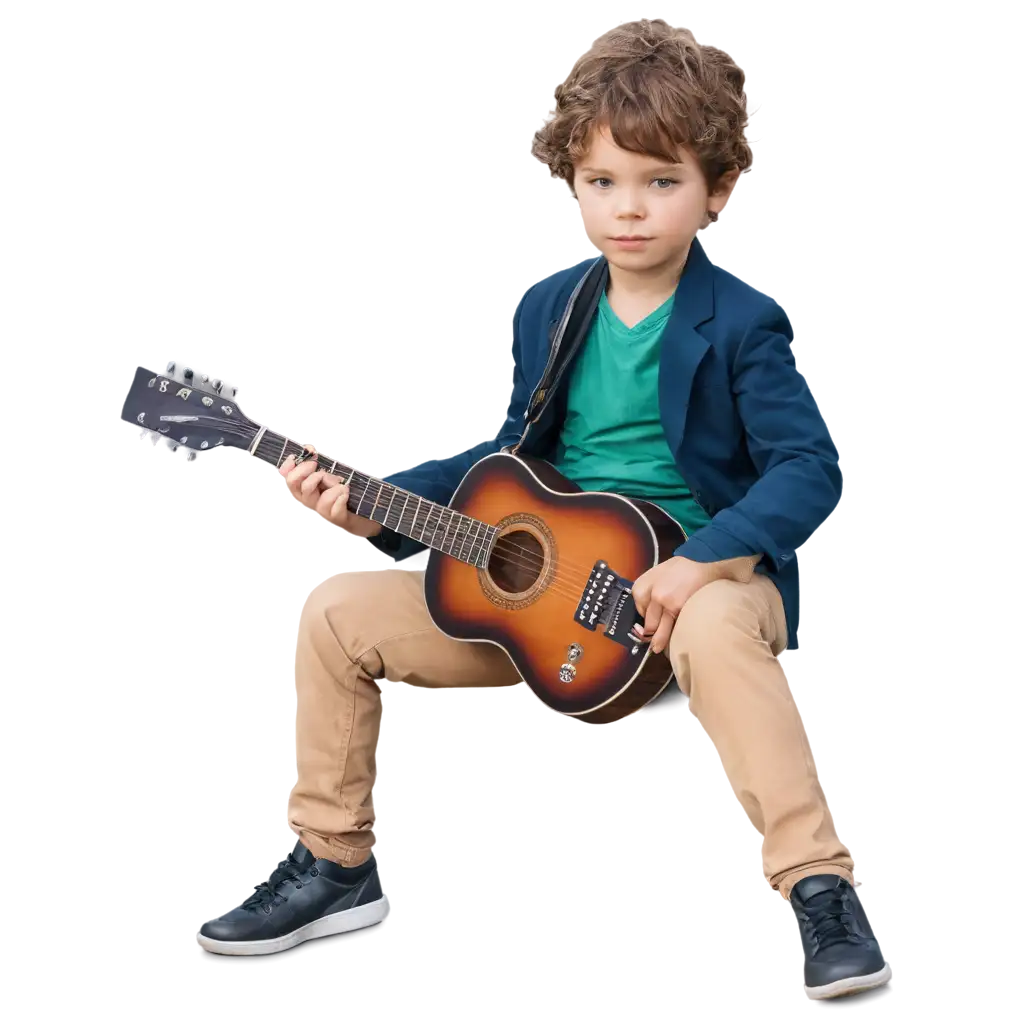 HighQuality-PNG-Image-of-a-Boy-Playing-Guitar-Capturing-Musical-Passion