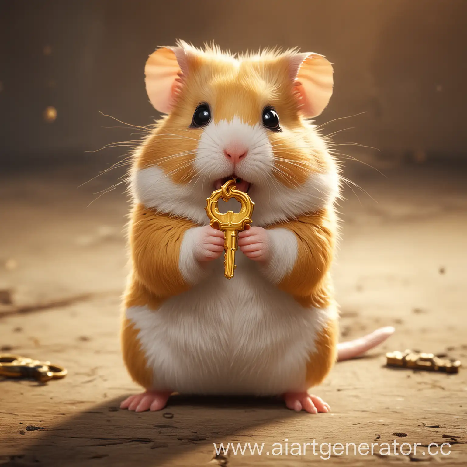 Hamster-Combat-Game-Character-Holding-Golden-Key