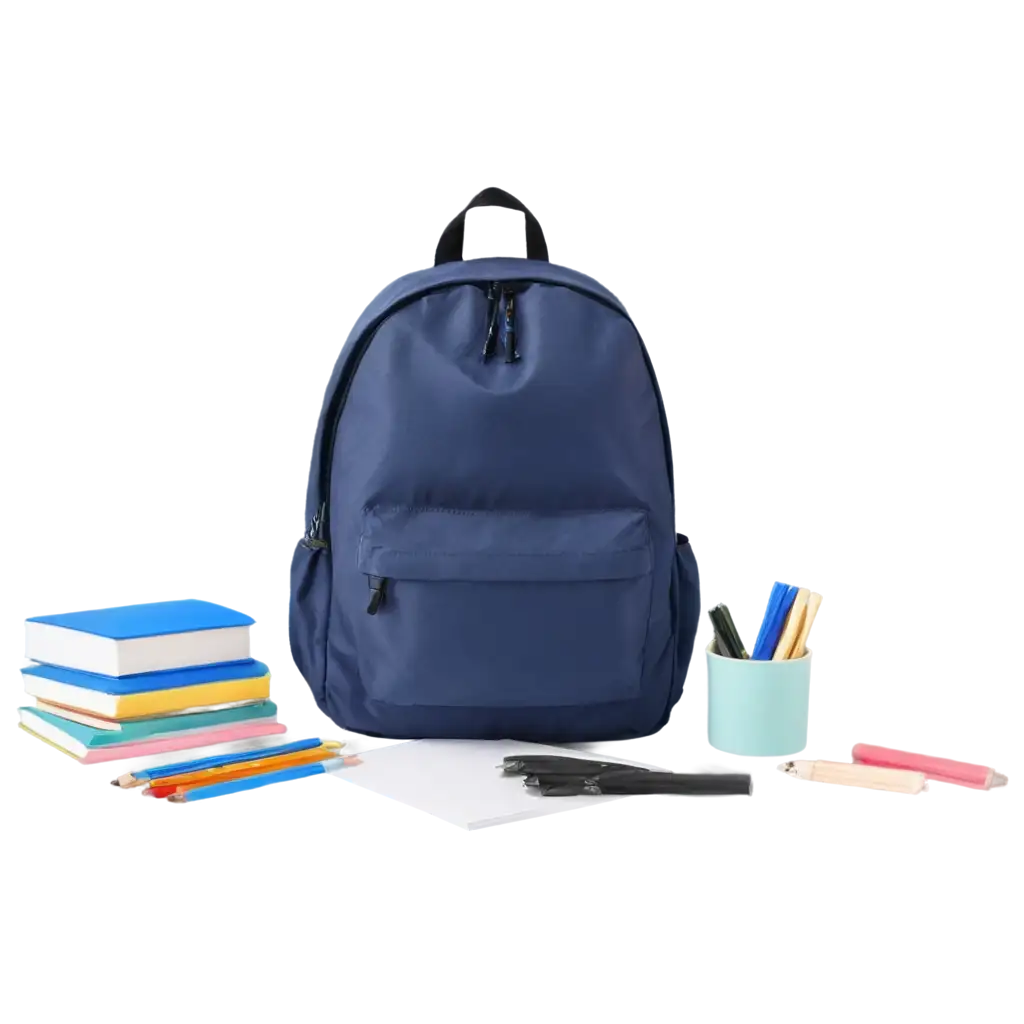 School-Bag-with-Stationery-PNG-Image-for-Educational-and-Creative-Projects