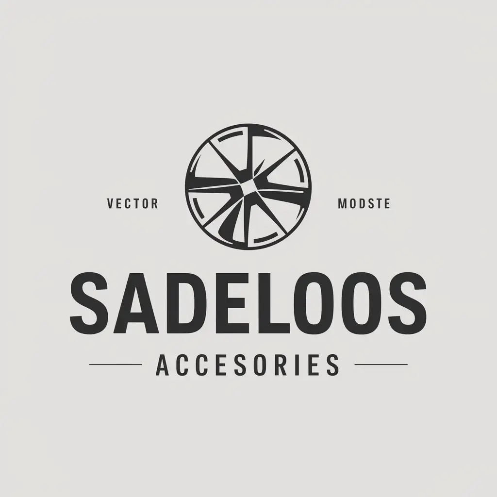 LOGO-Design-For-SADELOOS-Clean-Automotive-Accessories-Symbol-in-Vector-Style