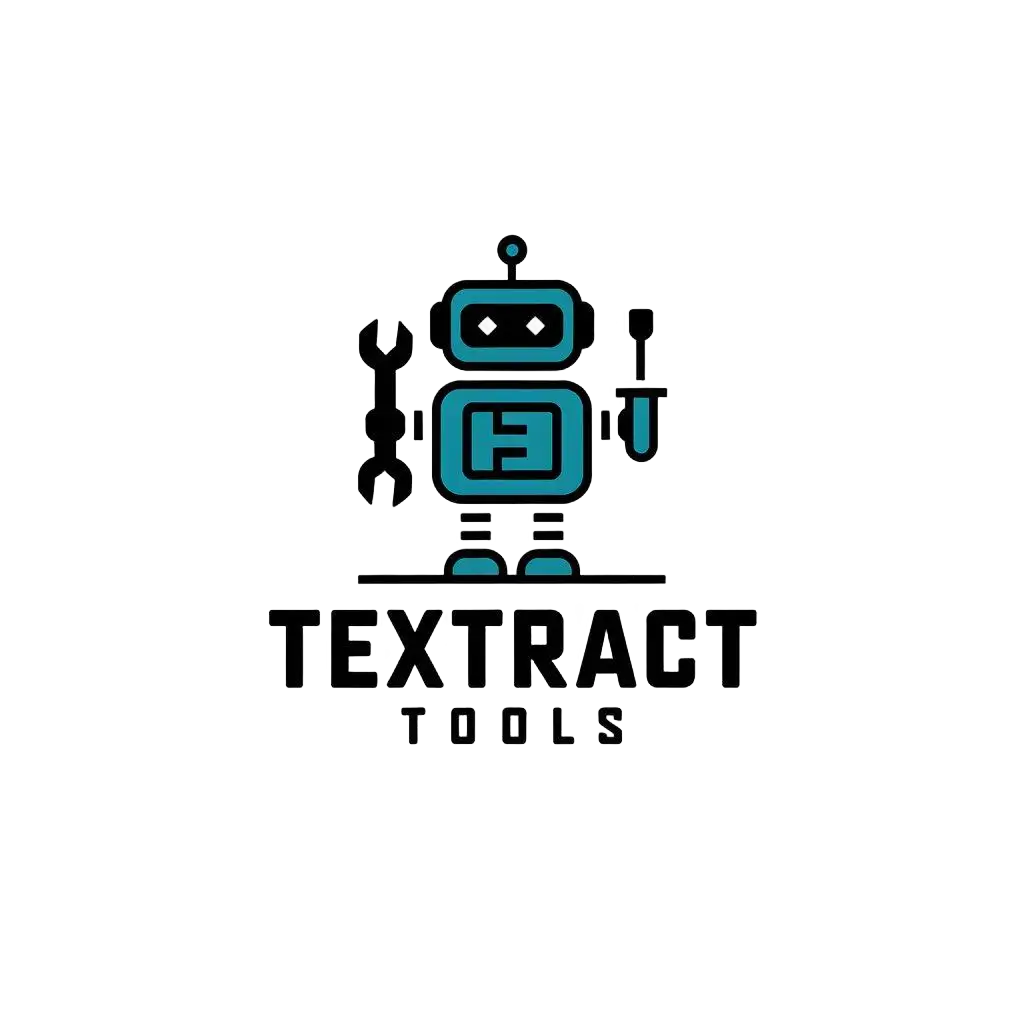 a vector logo design,with the text "textract.tools", main symbol:textract,Minimalistic,be used in Technology industry,clear background