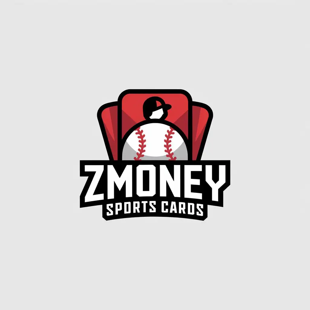 LOGO Design for Zmoney Sports Cards Vector Logo with Moderate Symbol for Sports Fitness Industry