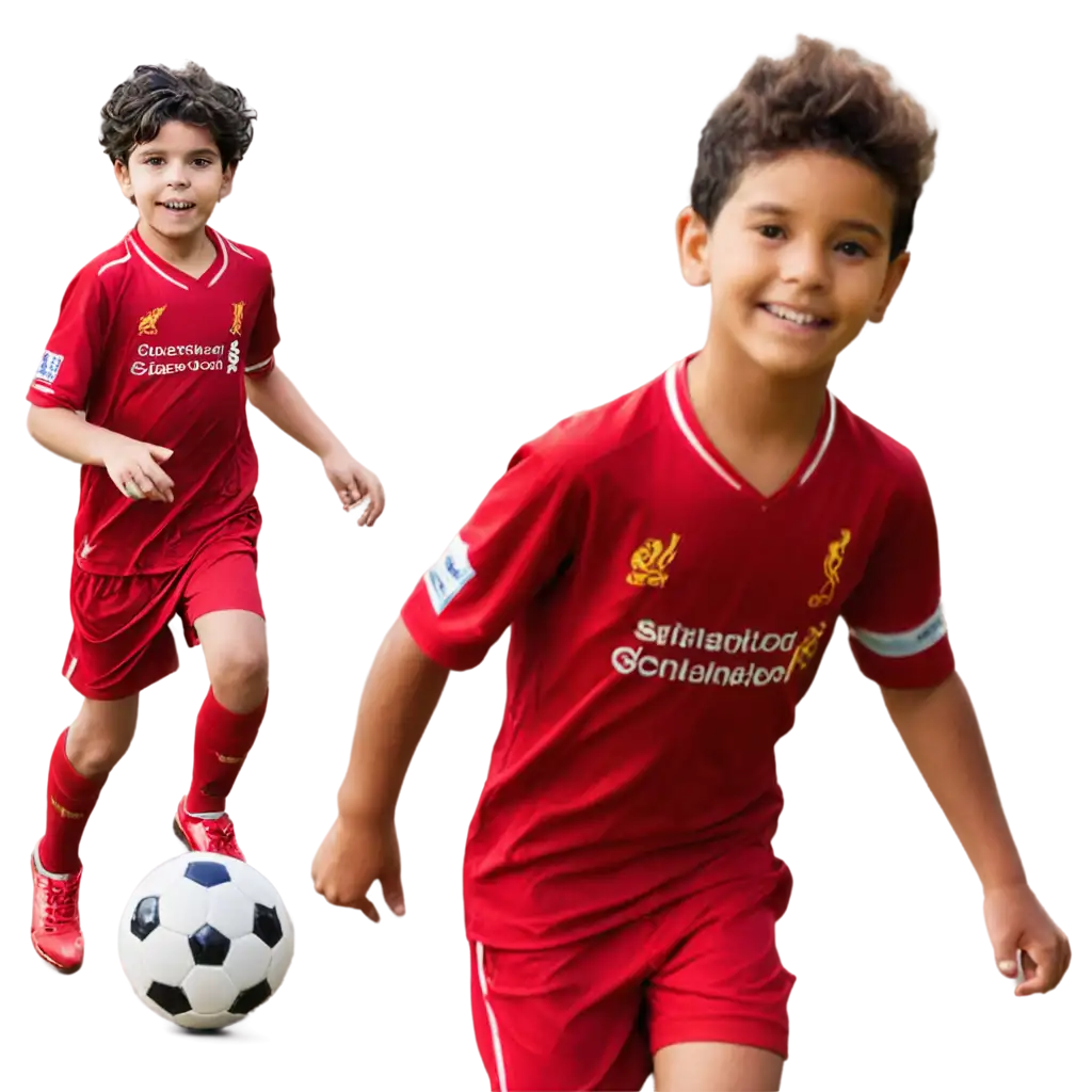 Young-Child-Playing-Soccer-in-Liverpool-Jersey-PNG-HighQuality-Transparent-Image-for-Sports-Themes