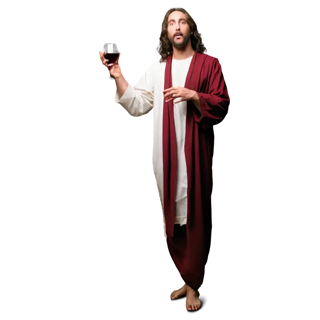 Jesus-Performing-Wine-Miracle-HighQuality-PNG-Image-for-Spiritual-and-Artistic-Use