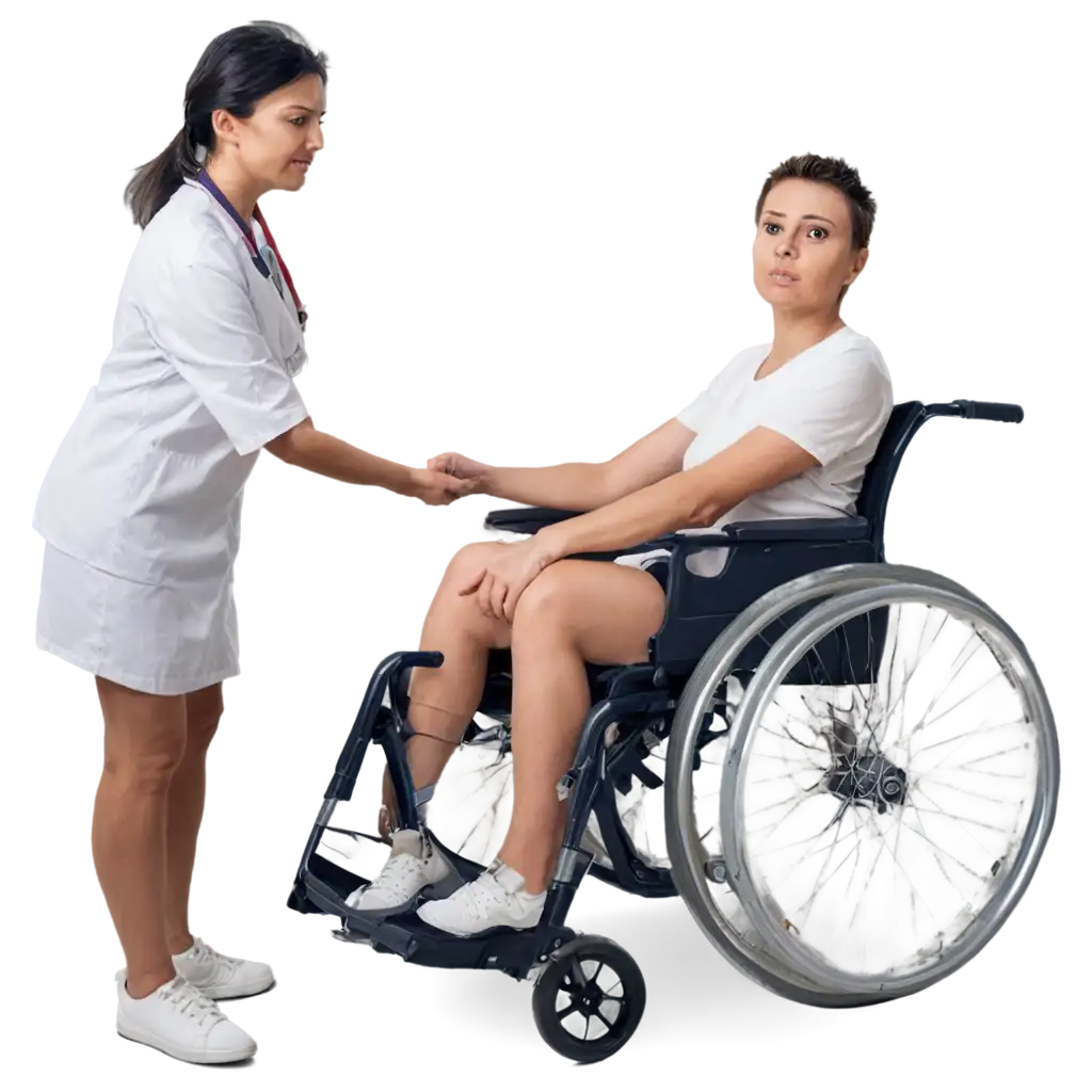 Nurse-Helping-Disabled-Person-HighQuality-PNG-Image-for-Compassionate-Care-Representation