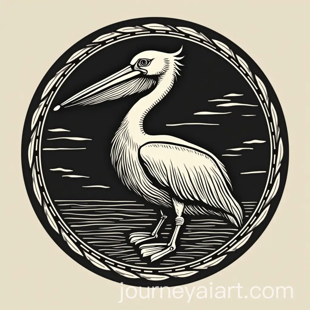 Geometric-Rock-Band-Logo-Featuring-Pelican-Footprint