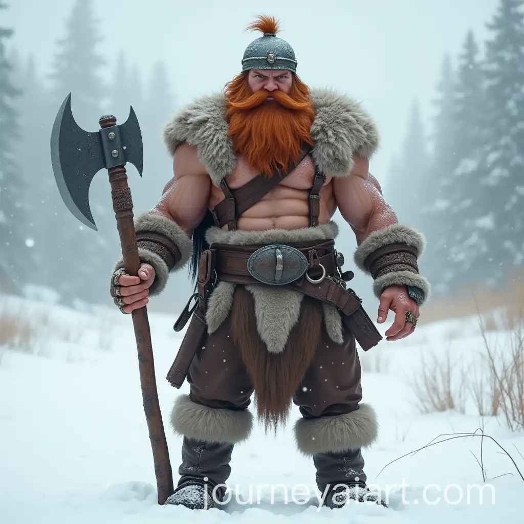 Muscular-Norse-Warrior-in-Blizzard-Holding-Giant-Dane-Axe