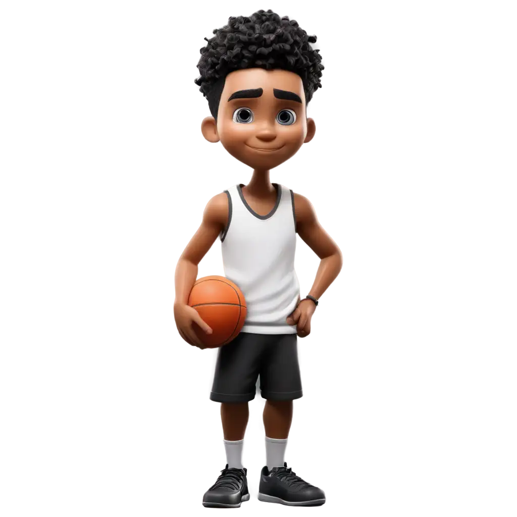Black-and-White-Cartoon-Basketball-Player-PNG-Image-HighQuality-Textured-Artwork