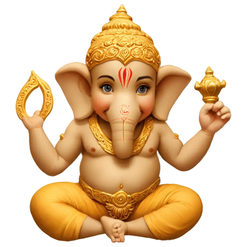 Captivating-Little-Ganesha-PNG-Image-HighQuality-Art-for-Versatile-Use