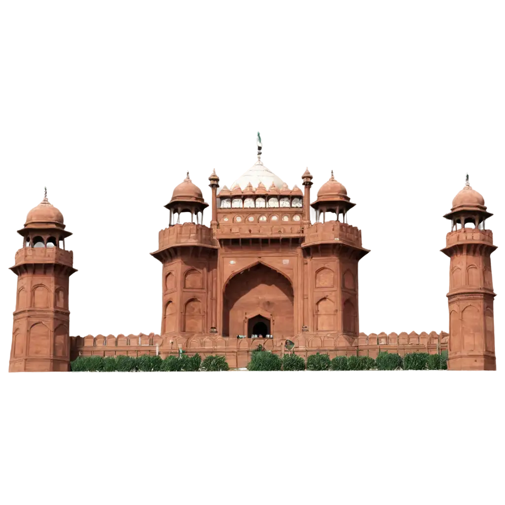 Red-Fort-PNG-Image-HighQuality-Detailed-Representation-for-Various-Applications