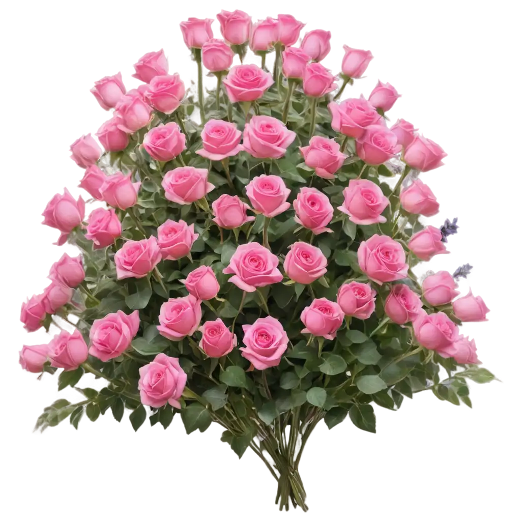 Lavender-Rose-Bush-PNG-Image-High-Quality-and-Transparent-for-Versatile-Use