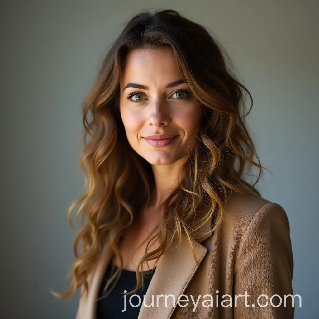 Portrait-of-a-Woman-in-a-Simple-Setting