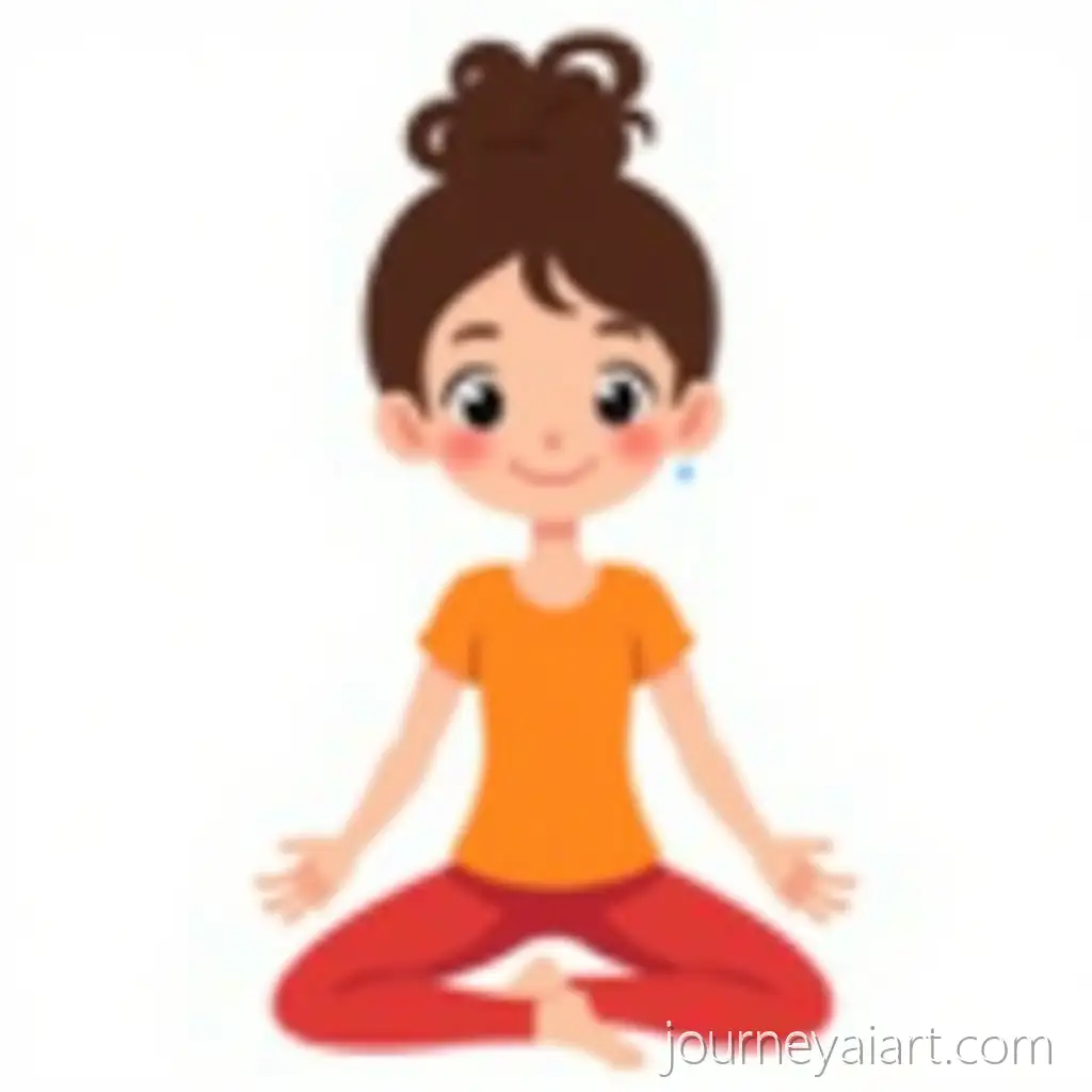 CartoonStyle-Female-Yoga-CharacterCartoon-female-yoga-character-in-Bright-Colors-for-Kids-Wellness