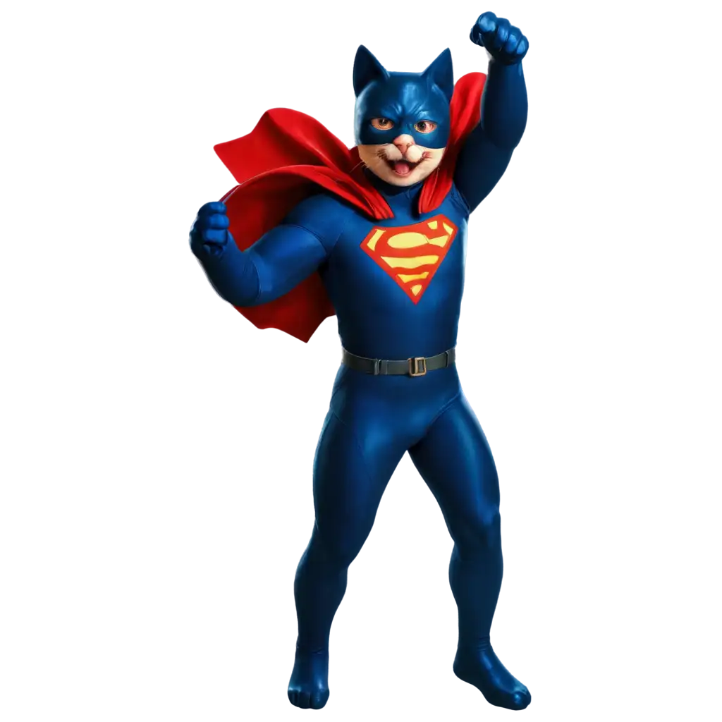 Superhero-Kucing-PNG-Image-HighQuality-Cat-Hero-Artwork-for-Versatile-Use