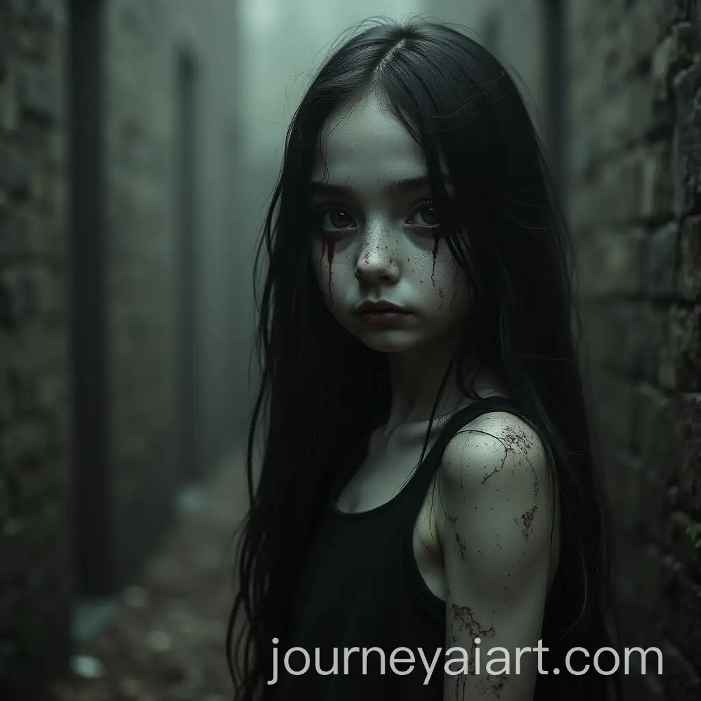 Haunted-Girl-in-a-Mysterious-Setting