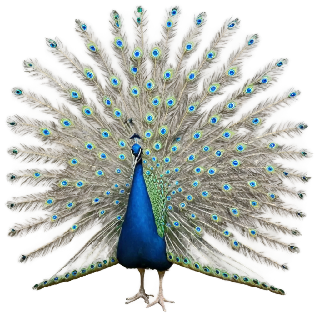 Exquisite-PNG-Image-of-a-Dancing-Peacock-with-Fully-Outstretched-Wings