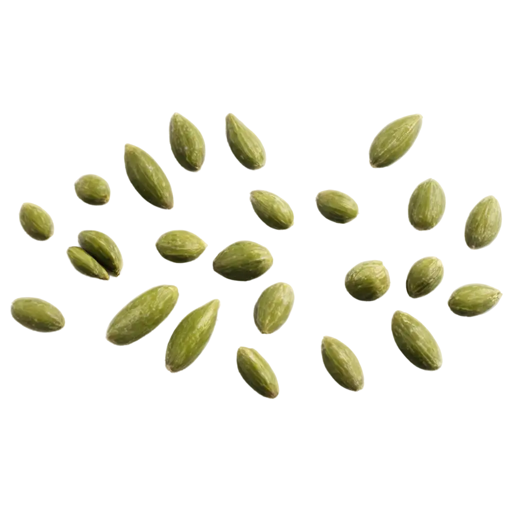 Cardamom-Seed-PNG-Image-HighQuality-Clear-Visual-Representation-for-Culinary-and-Botanical-Use