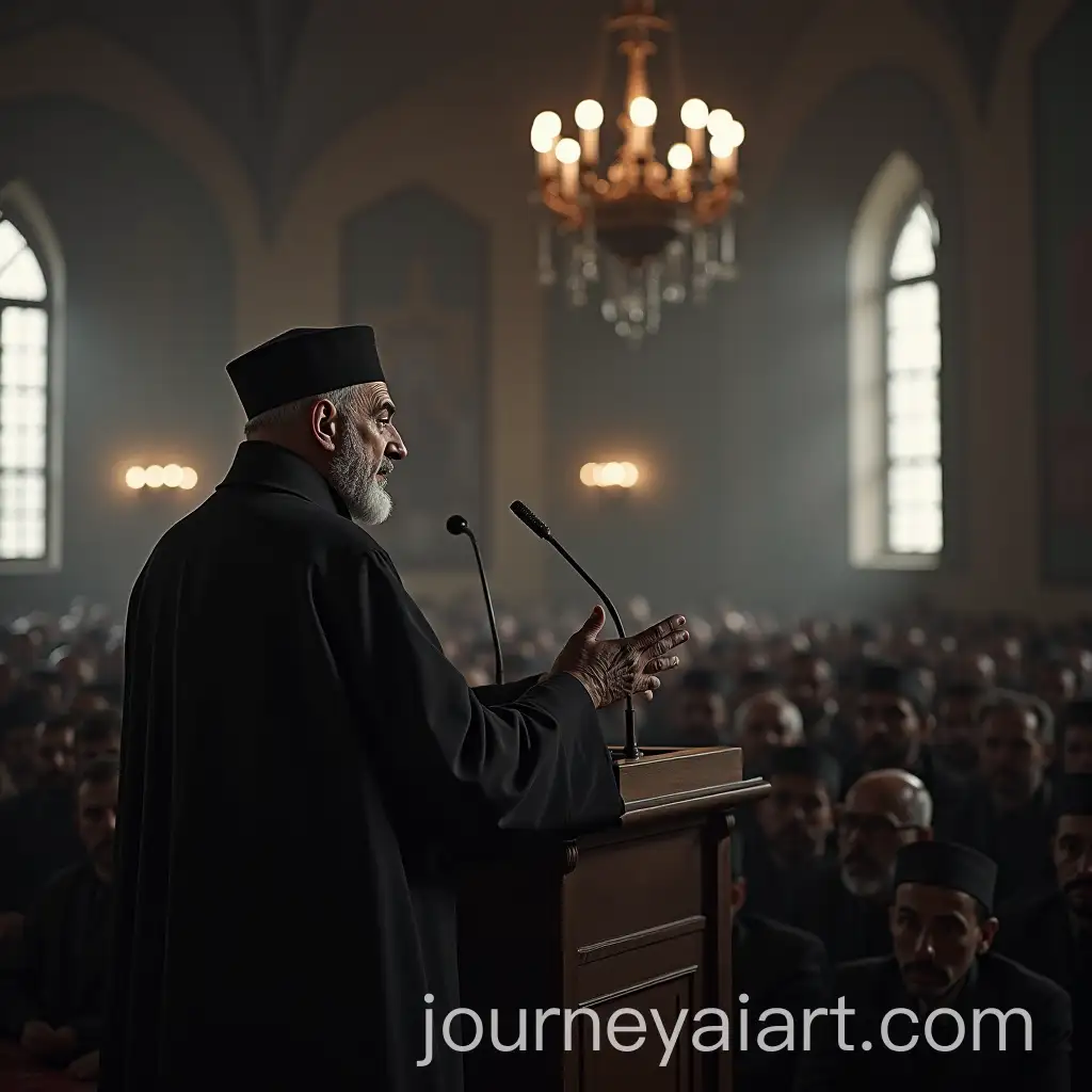 Famous-WWII-German-Leader-as-Imam-Giving-Sermon-in-Mosque