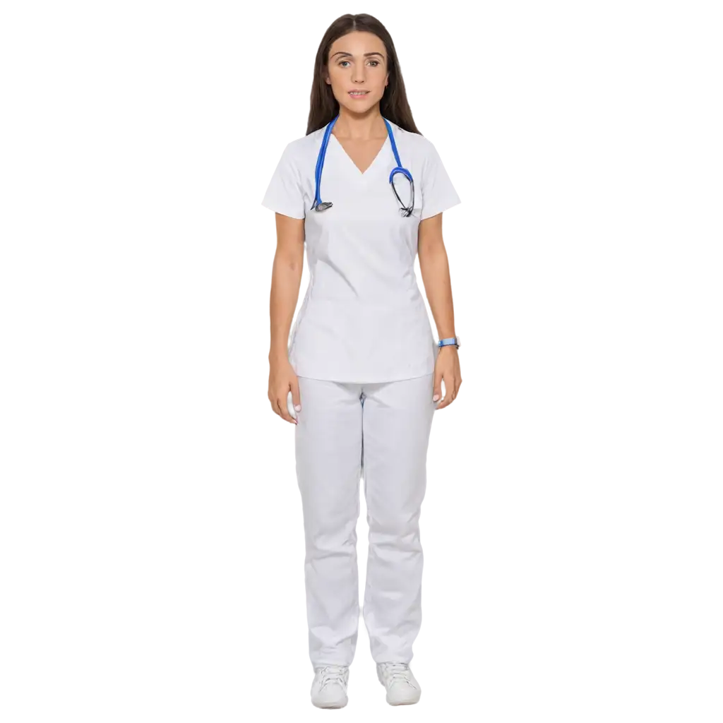 FaceFree-Nurse-PNG-Image-for-Versatile-Use-in-Healthcare-and-Design