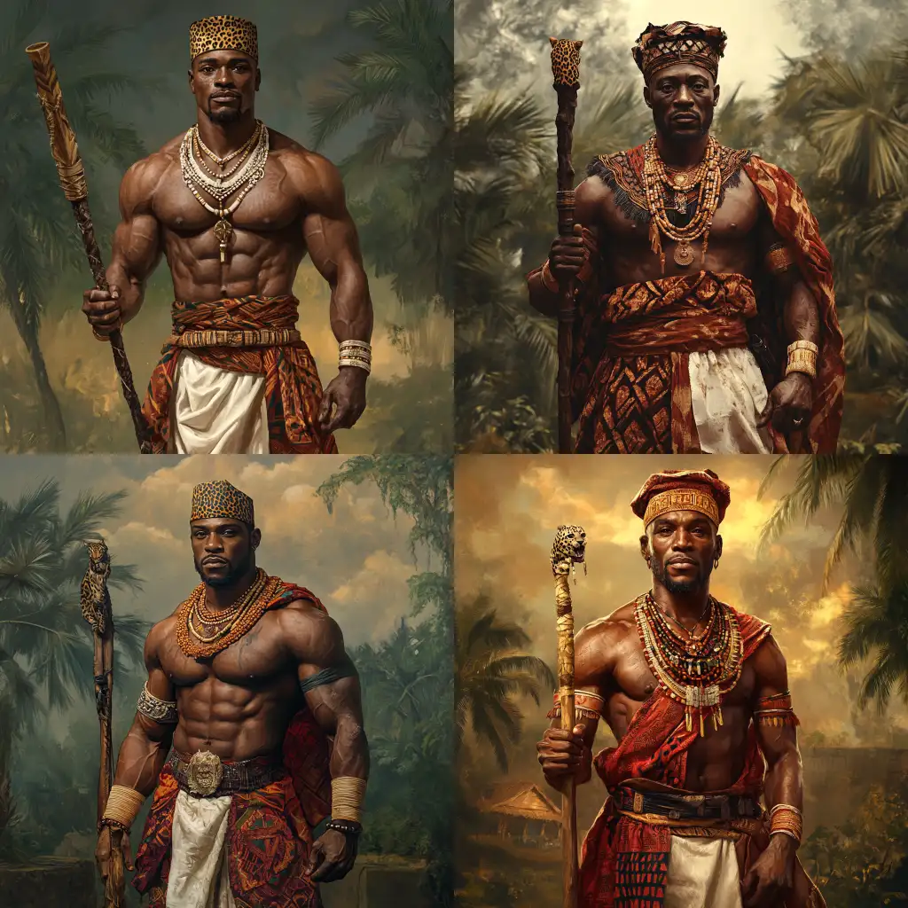 Photorealistic-Portrait-of-a-PreColonial-Igbo-Nobleman-in-Traditional-Attire