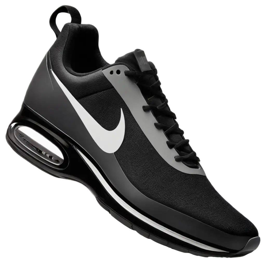 Nike-Shoe-Side-View-45-Angle-Tilted-Futuristic-Modern-PNG-Image-for-Enhanced-Clarity