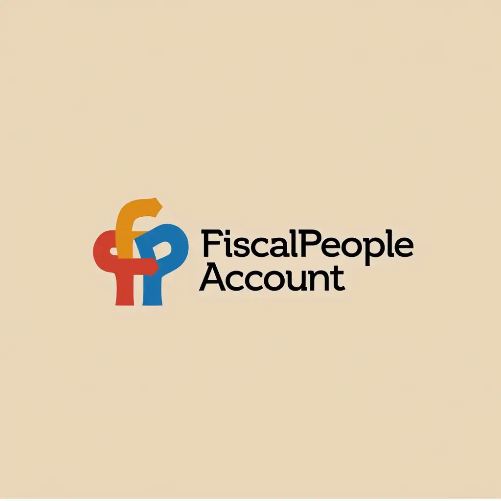 Logo, FiscalPeople accountnat studio