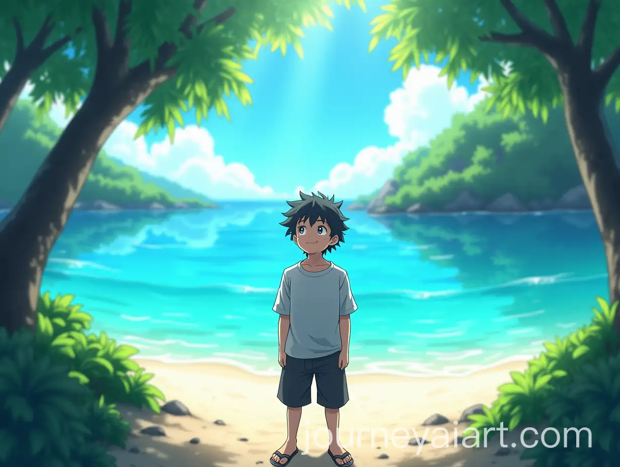 BoyAI-Art-Prompt-Expansion-on-Tropical-Beach-in-UltraRealistic-Anime-Style-with-Cinematic-Lighting