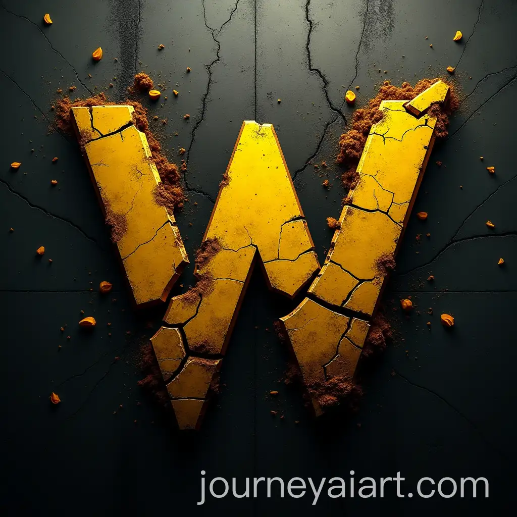 Gritty-Gaming-LogoAI-Image-Prompt-Expansion-with-Shattered-W-and-WarTorn-Atmosphere