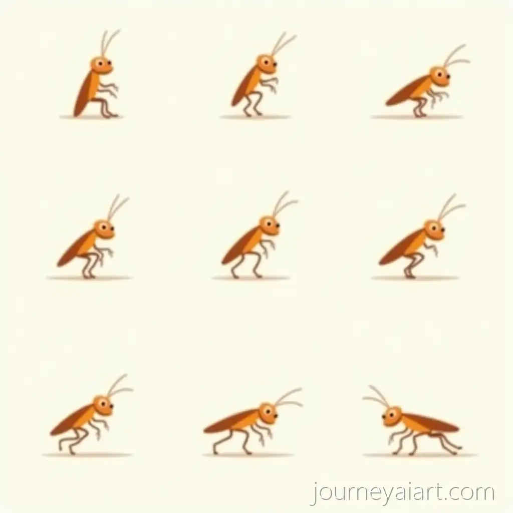 Cartoon-Cockroach-Jumping-Animation-Sprite-Sheet
