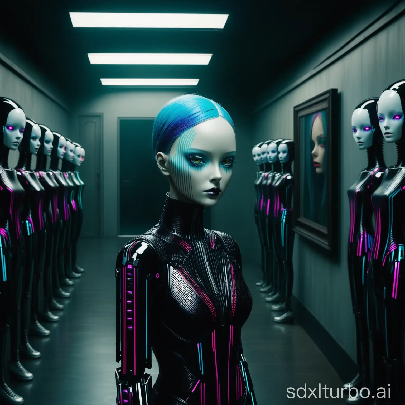 PunkNoir-Doll-Cyborgs-in-Vivid-Colors-Intense-Horror-Film-Scene