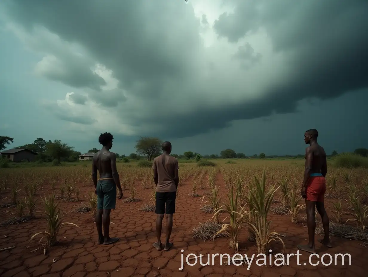 Igbo-Farmers-Struggling-Under-Drought-in-a-Desolate-Village