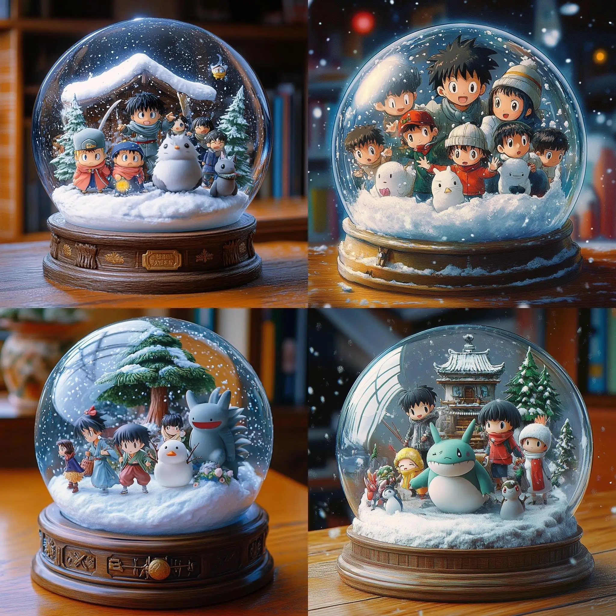 Anime-Characters-Inside-Snow-Globe-in-1990s-Ghibli-Style