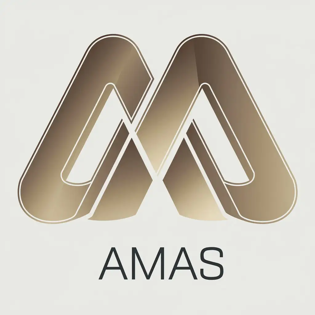 LOGO Design for AMAS Simple Modern and Clear with a Focus on Clarity