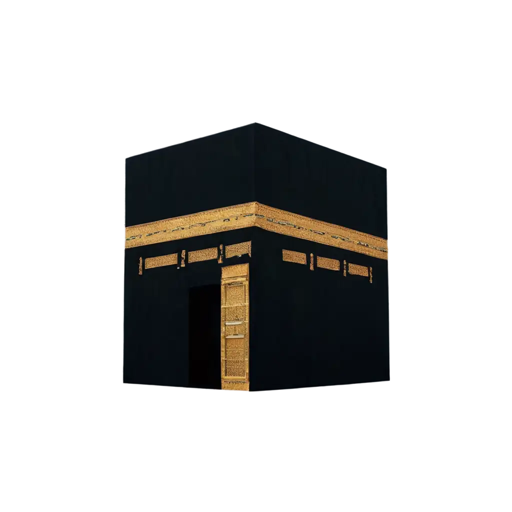 Kaaba-PNG-Image-HighQuality-Transparent-Format-for-ReligiousKaaba-PNG-Usage-Guide-and-Cultural-Projects