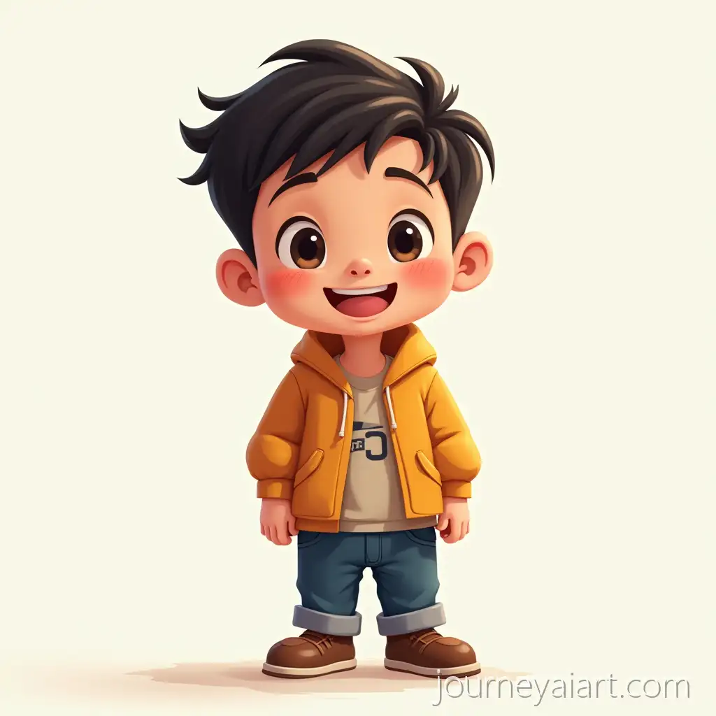 Malay-Cartoon-Boy-in-Traditional-Outfit