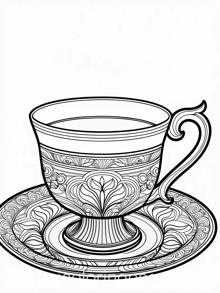 Bold-Turkish-Tea-Cup-Coloring-Page-for-Kids