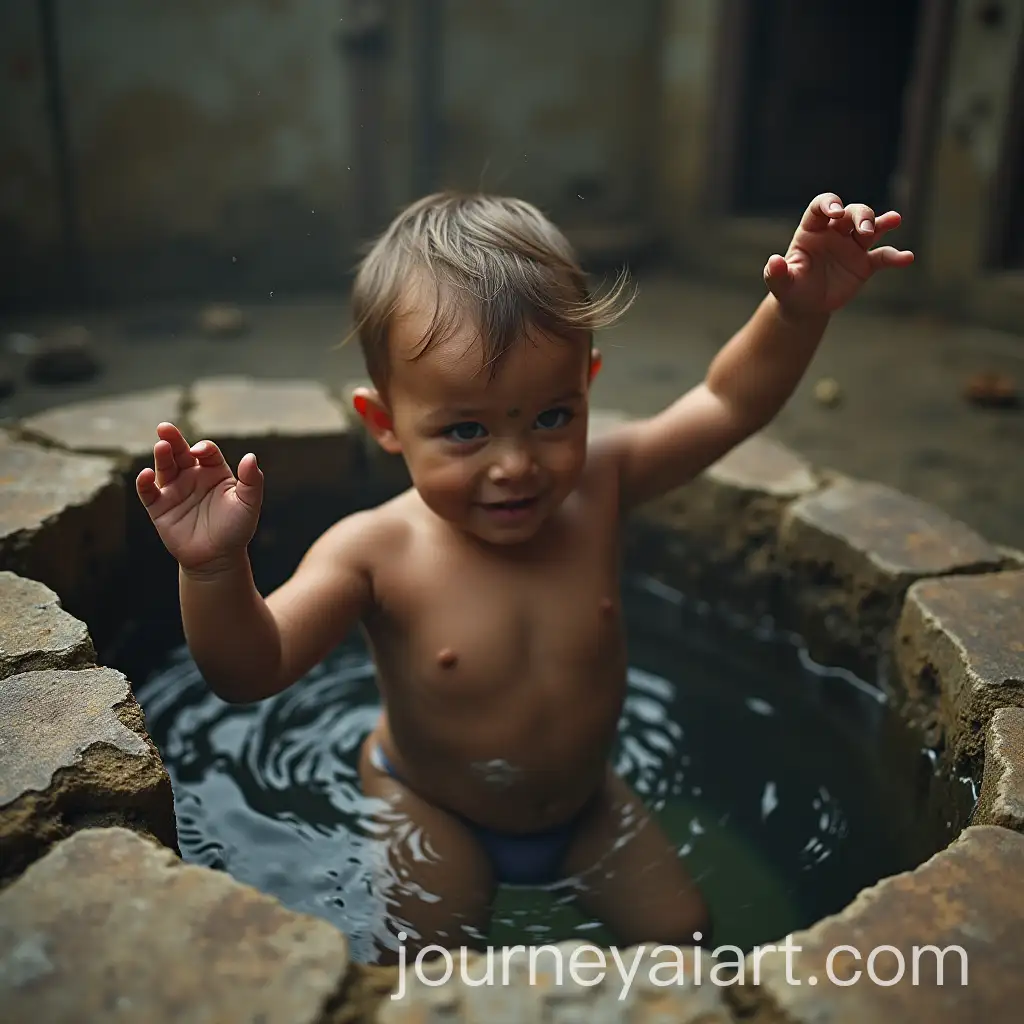 Baby-Slipping-Towards-Open-Well-with-Urgent-Mood-and-Motion-Blur