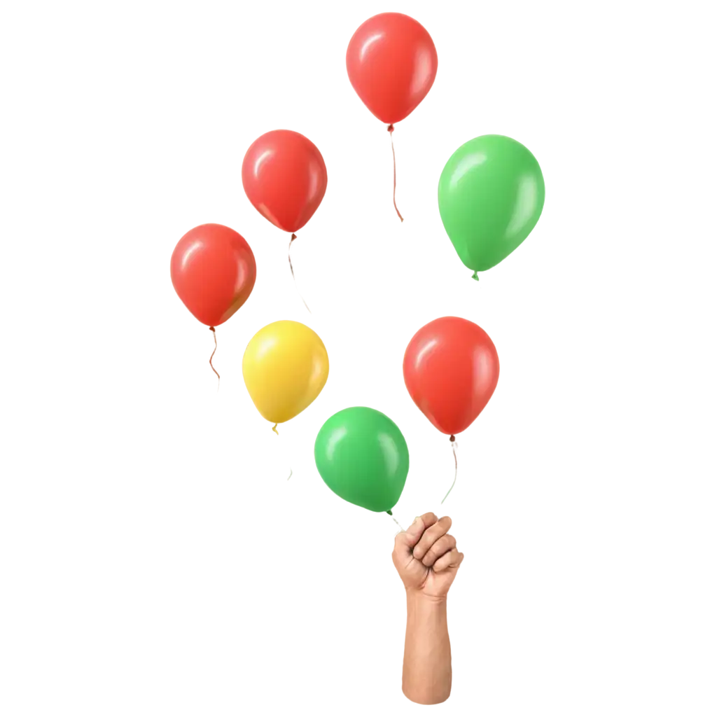 Vibrant-3D-PNG-of-Floating-Colorful-Balloons-for-Enhanced-Visual-Appeal