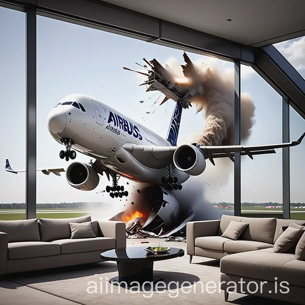 Airbus-Crash-Scene-in-Living-Room