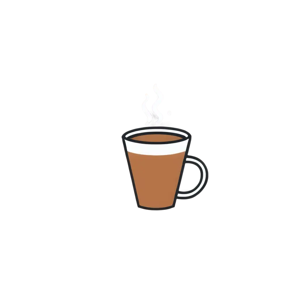 Simple-Coffee-Flat-Illustration-PNG-HighQuality-8K-Wallpaper