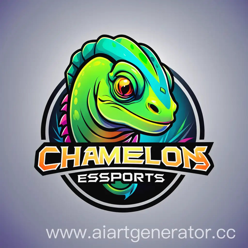 Make a logo for Chameleons esports team