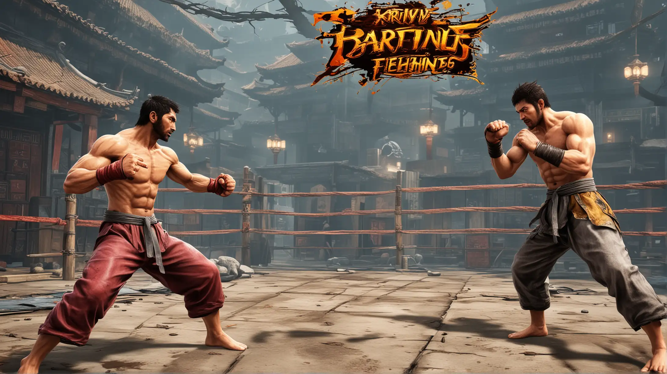 ActionPacked Fusion of Fighting Games Karate Kung Fu Cage Wrestling