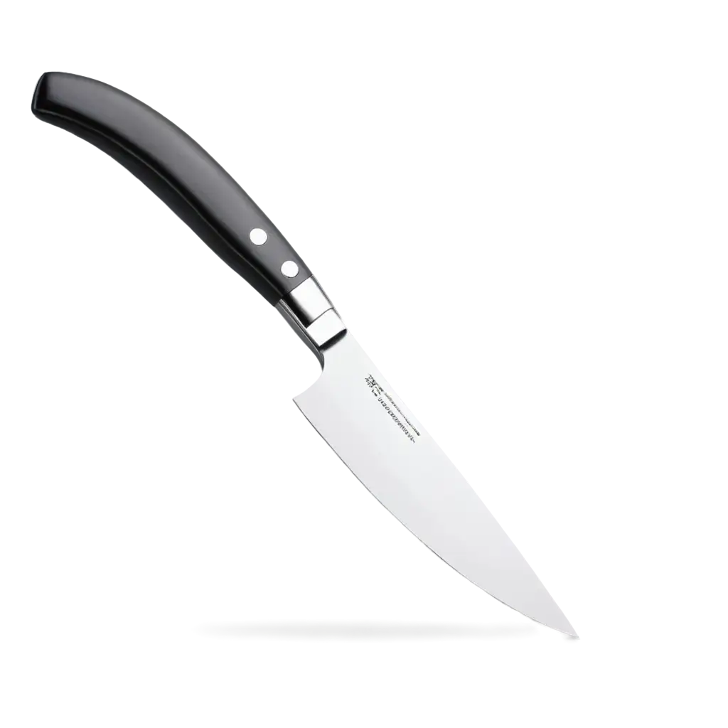 HighResolution-PNG-of-Chefs-Knife-with-Sharp-Blade-and-Black-Handle-for-Professional-Kitchens